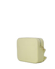 Coccinelle Tebe Leather Crossbody Bag Beige - Princess Attitude