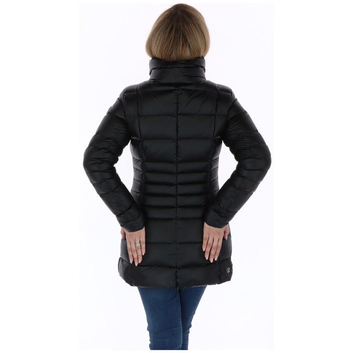 Colmar Quilted Feather Down Long Jacket Black - Princess Attitude