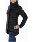 Colmar Quilted Feather Down Long Jacket Black - Princess Attitude