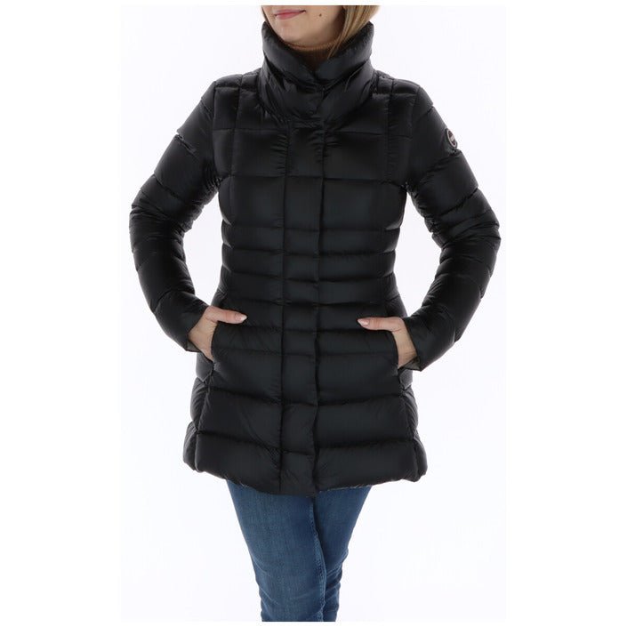 Colmar Quilted Feather Down Long Jacket Black - Princess Attitude