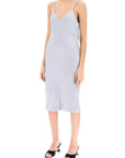 Norma Kamali - Crepe Satin Slip Dress