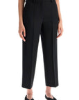 Toteme - Cropped Wool Blend Trousers