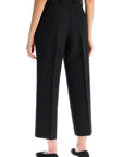 Toteme - Cropped Wool Blend Trousers