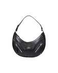 Replay Vintage Faux Leather Hobo Handbag Black