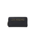 Love Moschino Logo Lettering Zip Around Wallet