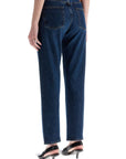 Toteme - Dark Blue Organic Cotton Jeans With Twisted Seams