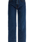 Toteme - Dark Blue Organic Cotton Jeans With Twisted Seams