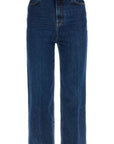 Toteme - Dark Blue Organic Cotton Tapered Jeans