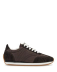 Toteme - Dark Brown Suede Sneakers With Recycled Materials And Non-Slip Sole