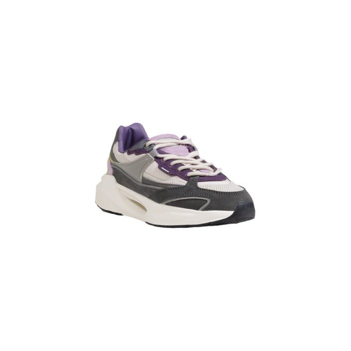 D.A.T.E. Vela Technical Fabric Running Sneakers Grey - Princess Attitude