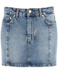 Ganni - Denim Mini Skirt