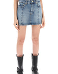 Ganni - Denim Mini Skirt