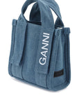 Ganni - Denim Tech Mini Tote Bag