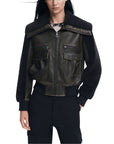 Desigual Florencia Faux Shearling Jacket Black - Princess Attitude