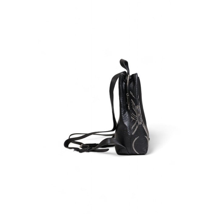 Desigual Goodall Embroidered Backpack Black - Princess Attitude