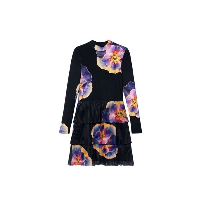 Desigual M. Christian Lacroix Floral Viscose Mini Dress - Princess Attitude