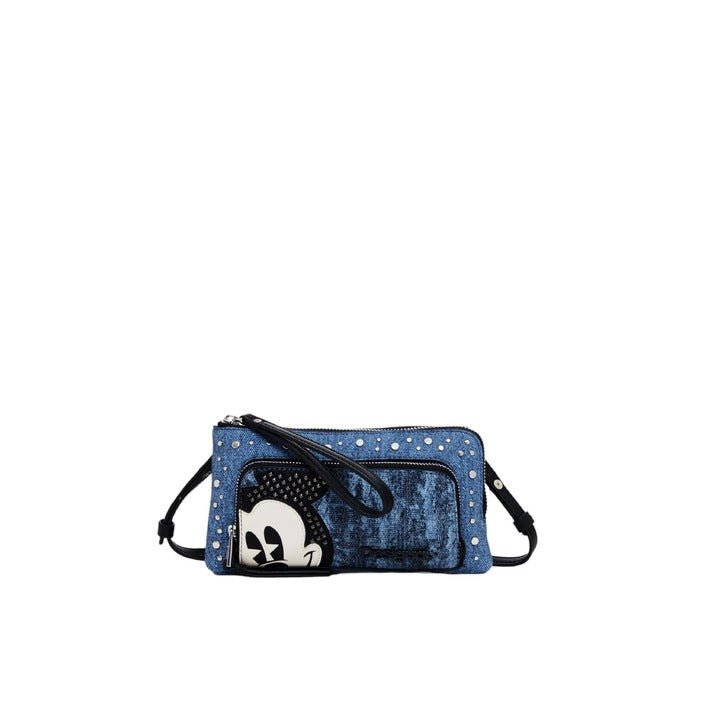 Desigual Mickey Mouse L Denim Wallet Blue - Princess Attitude