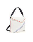 Desigual Mini Multicolour Striped Backpack White - Princess Attitude