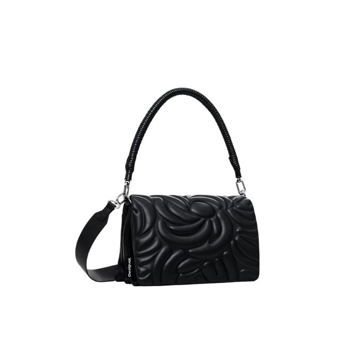 Desigual Multi - Handle Floral Crossbody Bag Black - Princess Attitude