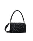 Desigual Multi - Handle Floral Crossbody Bag Black - Princess Attitude