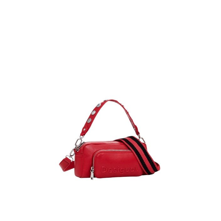 Desigual Multi - Pocket Shoulder Strap Crossbody Bag Red - Princess Attitude