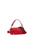 Desigual Multi - Pocket Shoulder Strap Crossbody Bag Red - Princess Attitude