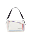 Desigual Multilineal Handbag With Zipper White - Princess Attitude