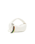 Desigual Shoulder Strap Hobo Handbag White - Princess Attitude