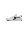 Diadora Magic Basket Low Icon Leather Trainers White - Princess Attitude