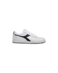 Diadora Magic Basket Low Icon Leather Trainers White - Princess Attitude