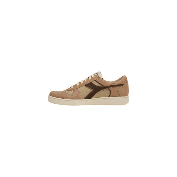 Diadora Magic Basket Low Suede Leather Sneakers Beige - Princess Attitude