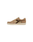 Diadora Magic Basket Low Suede Leather Sneakers Beige - Princess Attitude