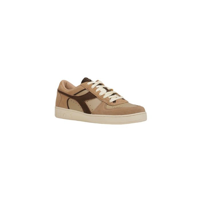 Diadora Magic Basket Low Suede Leather Sneakers Beige - Princess Attitude