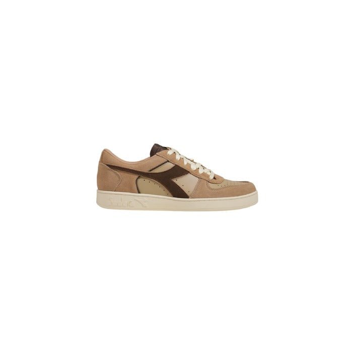 Diadora Magic Basket Low Suede Leather Sneakers Beige - Princess Attitude