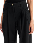 Ganni - Double Pleat Fluid Trousers