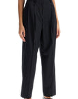 Toteme - Double Pleated Pinstripe Trousers