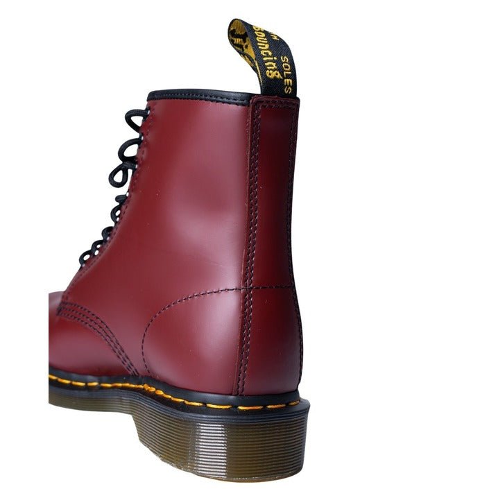 Dr. Martens 1460 8 Eye Lace Up Leather Boots Cherry Red - Princess Attitude