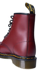 Dr. Martens 1460 8 Eye Lace Up Leather Boots Cherry Red - Princess Attitude