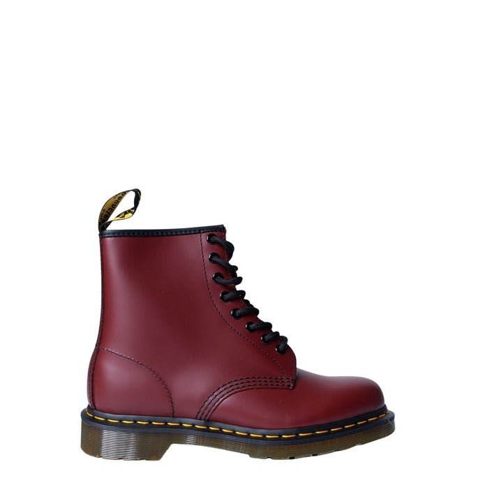 Dr. Martens 1460 8 Eye Lace Up Leather Boots Cherry Red - Princess Attitude