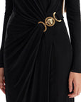 Versace - Draped Jersey Dress With