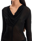 Toteme - Draped Neckline Top With