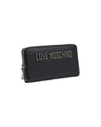 Love Moschino Logo Lettering Zip Around Wallet