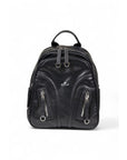 Replay Faux Leather Polyester Backpack Black