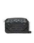 Love Moschino Diamond Quilted Crossbody Bag Black