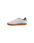 Ea7 Emporio Armani Classic Cc Leather Sneakers Beige - Princess Attitude