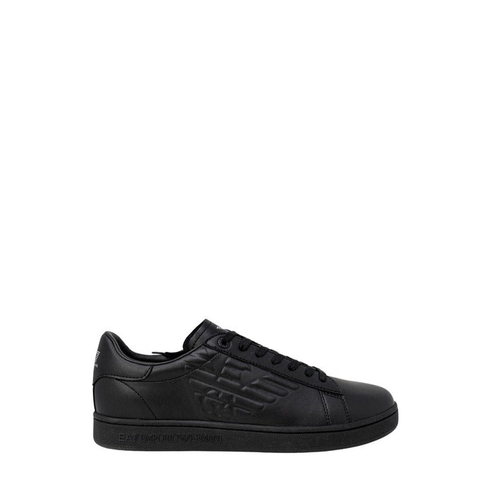 Ea7 Emporio Armani Classic Cc Sneakers Black - Princess Attitude