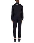 Ea7 Emporio Armani Core Lady Cotton Jumpsuit Black - Princess Attitude