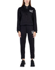 Ea7 Emporio Armani Core Lady Cotton Jumpsuit Black - Princess Attitude