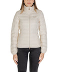 Ea7 Emporio Armani Core Lady Packable Hooded Jacket White - Princess Attitude