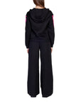 Ea7 Emporio Armani Cotton Blend Interlock Tracksuit Black - Princess Attitude